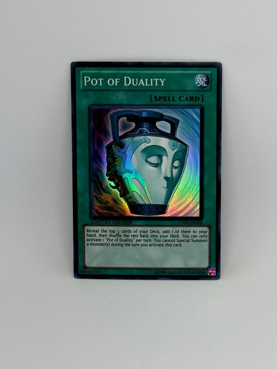 Pot Of Duality Yu-Gi-Oh! TCG Super Rare Individual Collectible Card Game  Cards for sale | eBay
