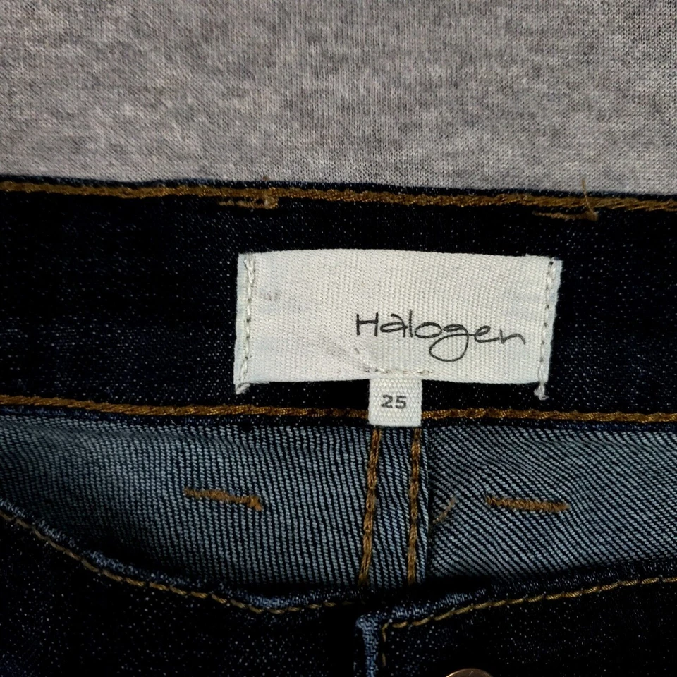 Lindos Jeans Halógenos Talla 25 Calce Novia Súper Suaves Cómodos Elastizados Lavado Oscuro Foto 4 de 4