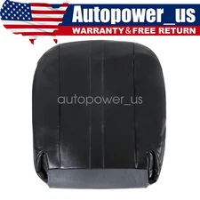 For 03-09 GMC C Series Driver/Passenger Bottom Leather Seat Cover Dark GRAY 69w