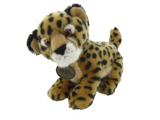 Busch Gardens Leopard Cub 11" Plush Soft Toy Spots Spotted Big Cat Print