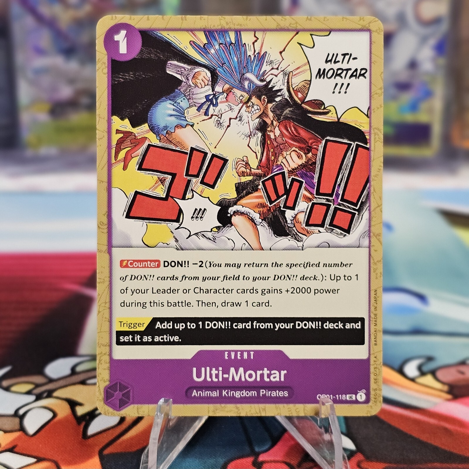 Ulti-Mortar OP01-118 Romance Dawn One Piece Card Game English NM/M