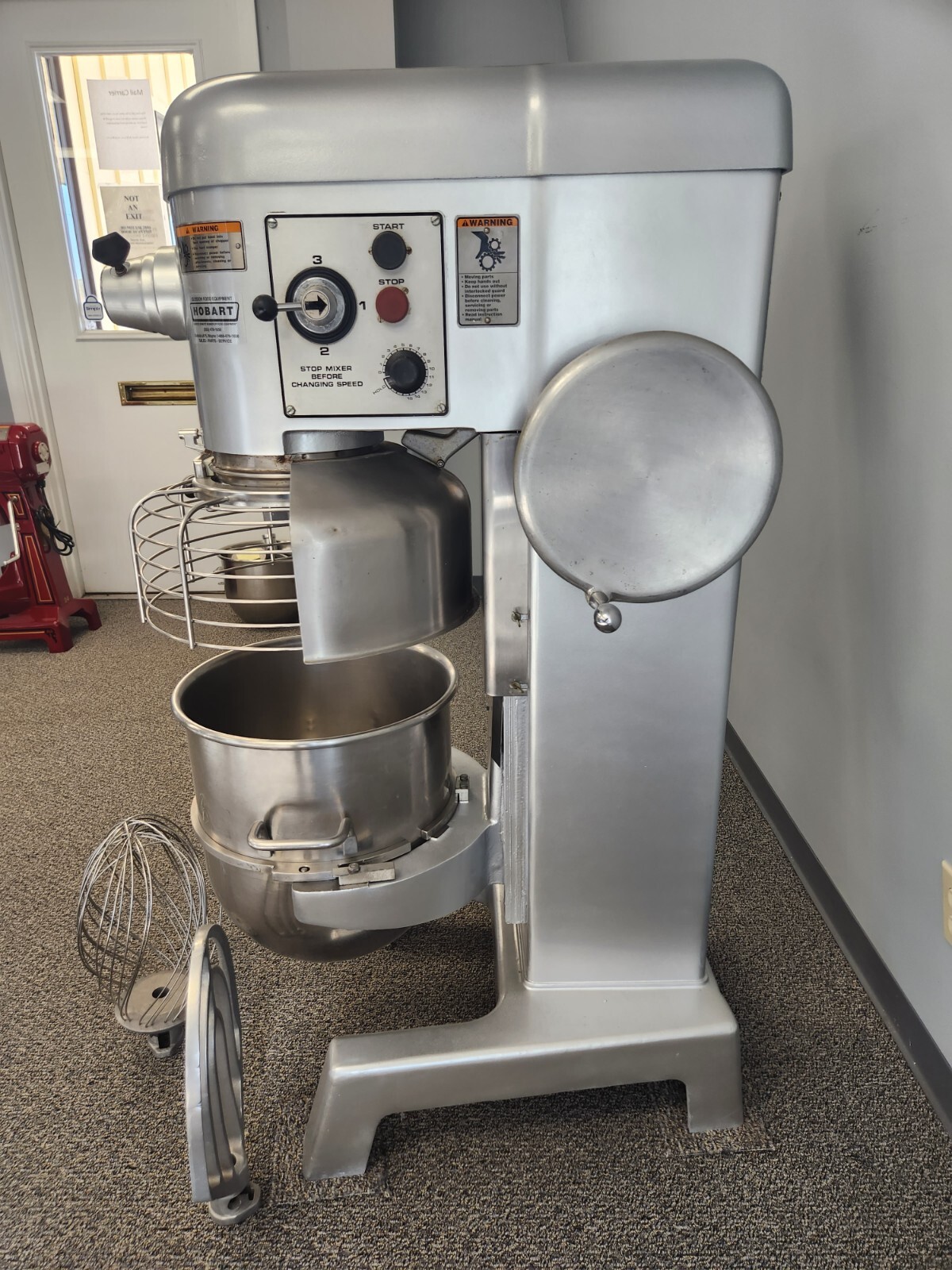 Hobart D340 40 Quart Qt Heavy Duty Commercial Floor Mixer with Bowl