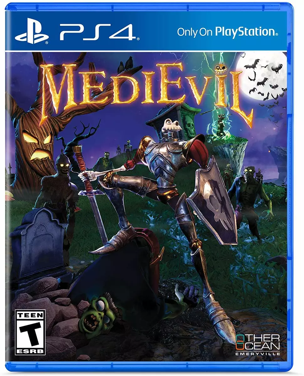 web belastning Ende MEDIEVIL PS4 NEW! KNIGHT, PLAYSTATION PS1 SLASH ADVENTURE CLASSIC REMAKE!  711719529194 | eBay