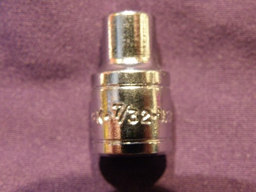 S-K 1/4" Drive 6 Point, 9/32  Shallow Socket. 40907 Very Good Cond. USA Made. - Picture 2 of 7