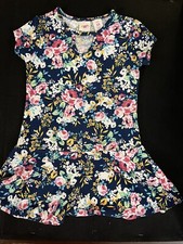 Extremely Me - Navy Blue Multicolor - Floral - Dress Size 5/6