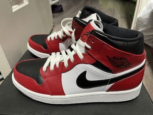 Tamaño 9.5 - Jordan 1 Mid Chicago Puntera Negra 2020 | eBay