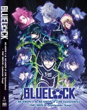 Blue Lock Season 1-2  Movie Episode Nagi Japanese Anime DVD English Dub