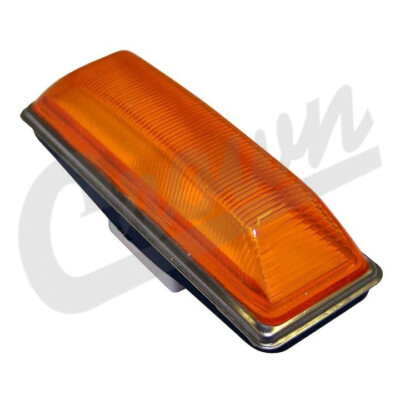 Crown 55055014 Left/Right Amber Side Repeater Light for 84-01 Jeep