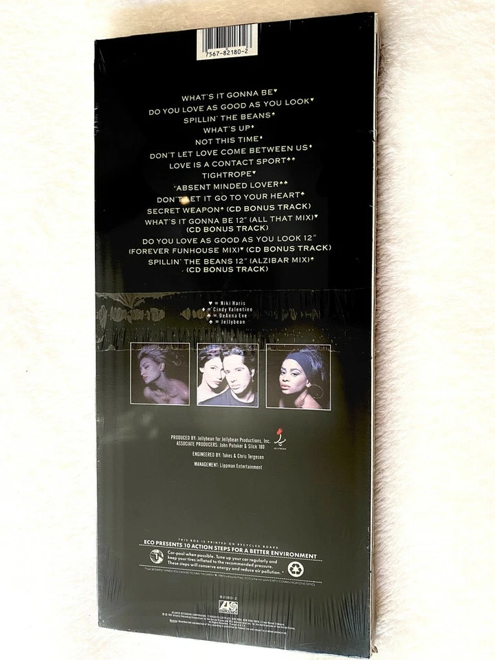 JELLYBEAN SPILLIN THE BEANS SEALED LONGBOX CD PROMO HYPE STICKER SIDEWALK TALK  - Image 4 of 4