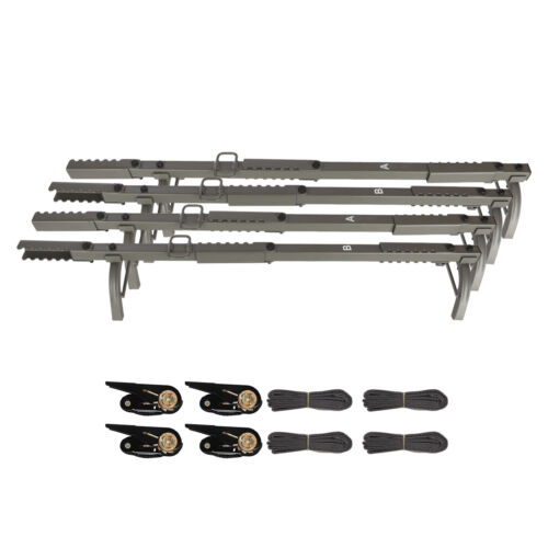 Bastones de escalada para soporte de árboles | Escalera de caza | Escalones plegables | Máximo 300 libras | PAQUETE DE 4 - Imagen 4 de 8