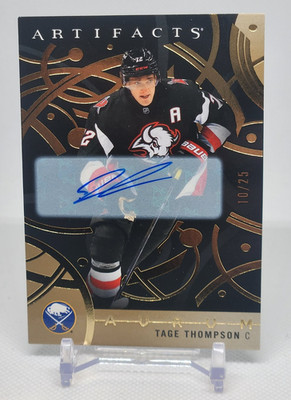 2026-27 Upper Deck  Artifacts Tage Thompson Aurum Auto #'D 10/25 #3