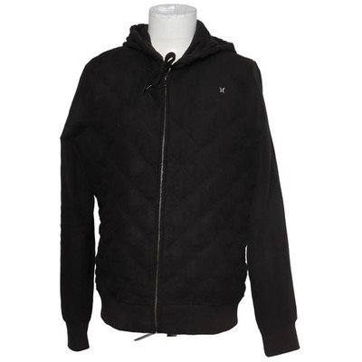 Hurley, Leichte Jacke, Damen, Größe: L, Schwarz, Baumwolle/Polyester #Wd8