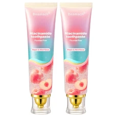 Niacinamide Whitening Toothpaste, Triple White Probiotic Whitening Toothpaste...