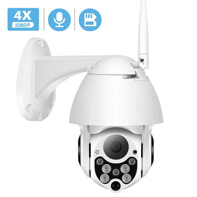 BESDER 1080P Cloud Storage Wireless PTZ IP Camera 4X Digital Zoom Speed Dome Cam