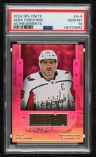 2024-25 SPx Finite Achievement 82/99 Alex Ovechkin #A-5 PSA 10 GEM MT 11pm
