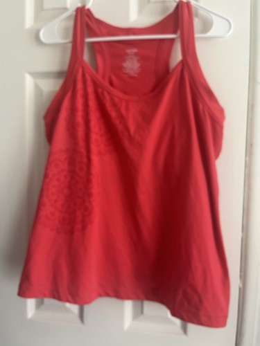 Women’s Plus Size XXL (20) Racerback Tank By Danskin Dark Pink