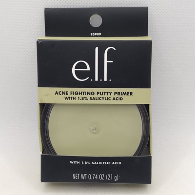 E.L.F. ACNE FIGHTING PUTTY PRIMER Universal SHEER W/ 1.8% SALICYLIC ACID *READ*