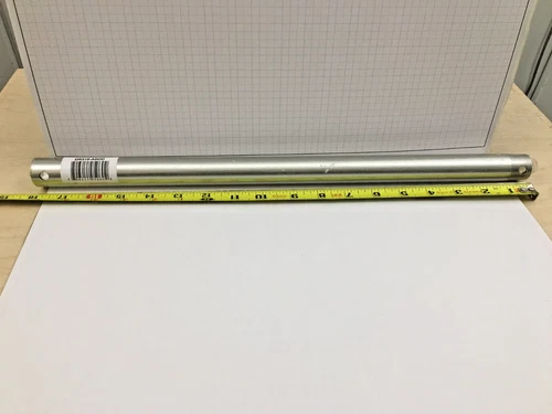 Minka-Aire 18 Inch Ceiling Fan Downrod, 1" OD, - Brushed Aluminum  - DR518-ABDD - Picture 1 of 4