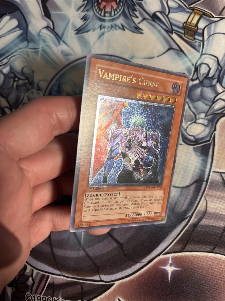 (MC) YuGiOh Vampire’s Curse PTDN-EN090 Ultimate Rare 1st Edition VLP - Image 4 of 4
