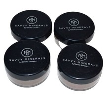 Young Living Savvy Minerals Foundation Shade Dark 4 20861 4pc set NEW