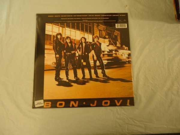 Bon Jovi por Bon Jovi LP (20) NUEVO con Rasgadura en Envoltura de Plástico 2