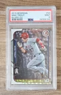 ⚾ Mike TROUT *Silver Ice* PSA 9 2015 Bowman #50 POP 25 🔥 Mint