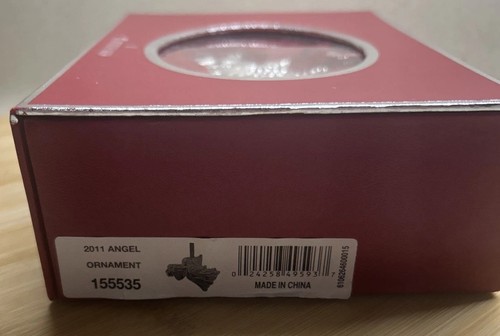 Waterford Crystal Angel Ornament silver lantern Christmas 2011 noel - Picture 2 of 11