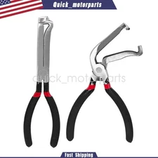 Electrical Disconnect Pliers Fuel Line Petrol Clip Pipe Pliers Repair Tools 2Pcs