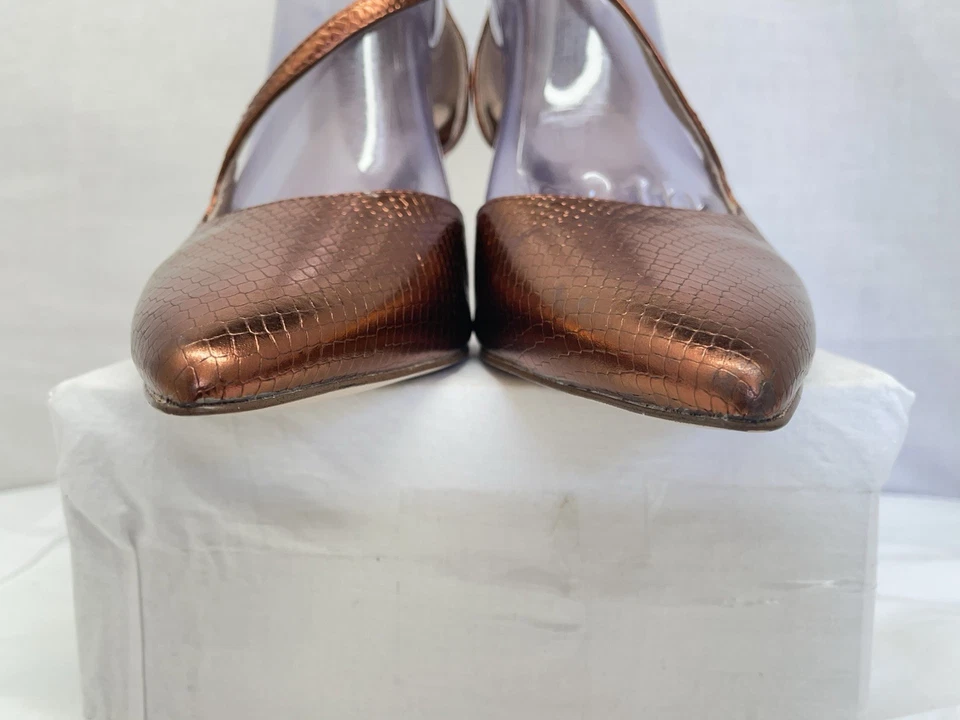 27 EDIT Naturalizer Mujer Abilyn Correa de Tobillo Bomba en Cobre Punta Tacón 9.5 Foto 3 de 4