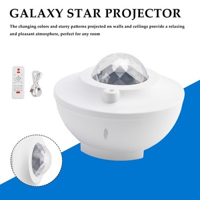 Projector Galaxy Starry Sky Night Light Ocean Star Party Lamp Bluetooth&Remote V
