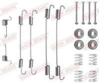 ZubehöRsatz, Bremsbacken Hinten Quick Brake 105-0750 FüR Dacia DS Lada Peugeot