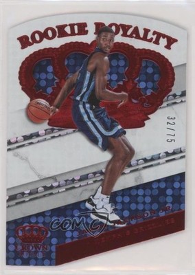 2018-19 Panini Crown Royale Rookie Royalty Red 32/75 Jaren Jackson Jr #37 RC 6ed