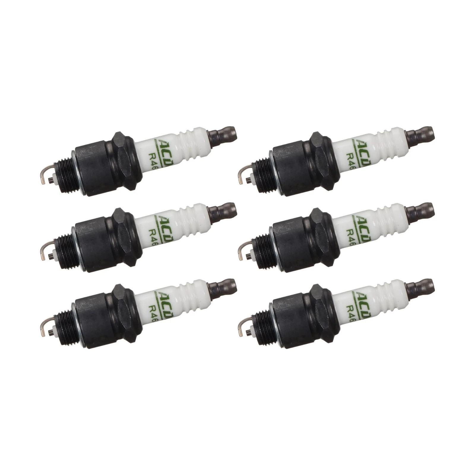 Set of 6 ACDelco OES Spark Plug R46SZ for Buick, Cadillac, Oldsmobile