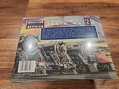 Lionel Collectible Train Watch w/Sounds As Seen On TV Collector's