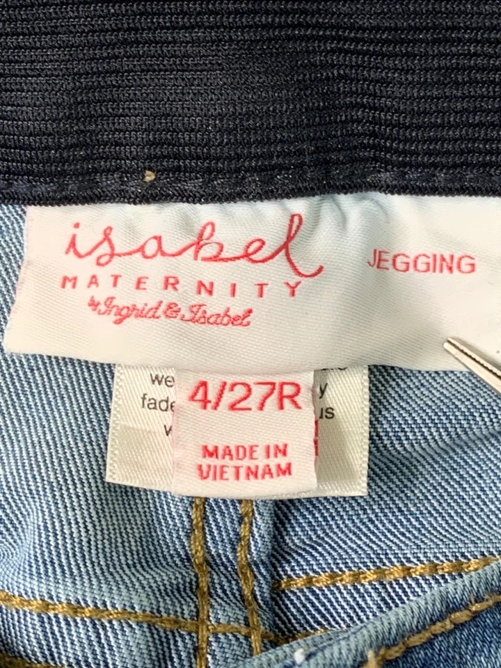 Lot Of 2 Maternity Skinny Jeans Size S Isabel Maternity & Liz Lange RFF10511 - Image 3 of 4