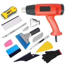 CARTINTS 12Piece Car Vinyl Wrap Window Film Install Tools Set for Applying Vi...