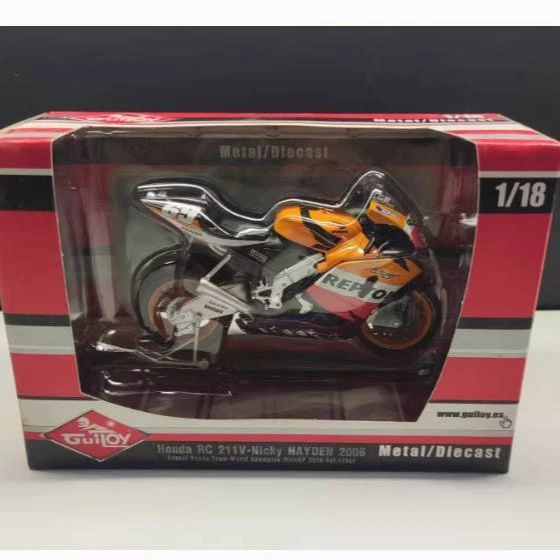 1/18motoGP Honda Yamaha Apulia Racing Motorcycle Model Collection 11cm*7Cm - Image 2 of 4