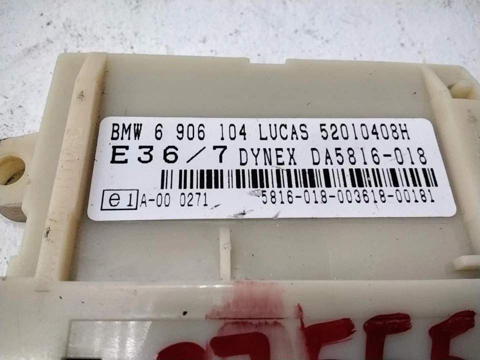 CENTRALINA ALLARME PER BMW Z3 Roadster BMW 6 906 104 LUCAS 52010408H (96>02) - Immagine 2 di 3