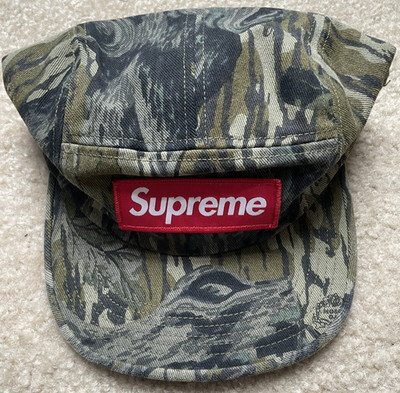 DSWT Supreme Military Camp Cap Mossy Oak Camouflage Camo FW18 Hat