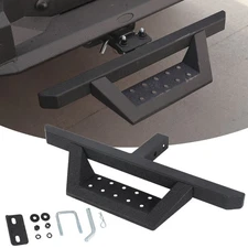 2" Receiver Rear Bumper Trailer Towing Truck Tow Hitch Step Bar 350 LbS