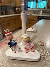 Vintage Underwriters Laboratories Child Light Lamp Nursery Kids