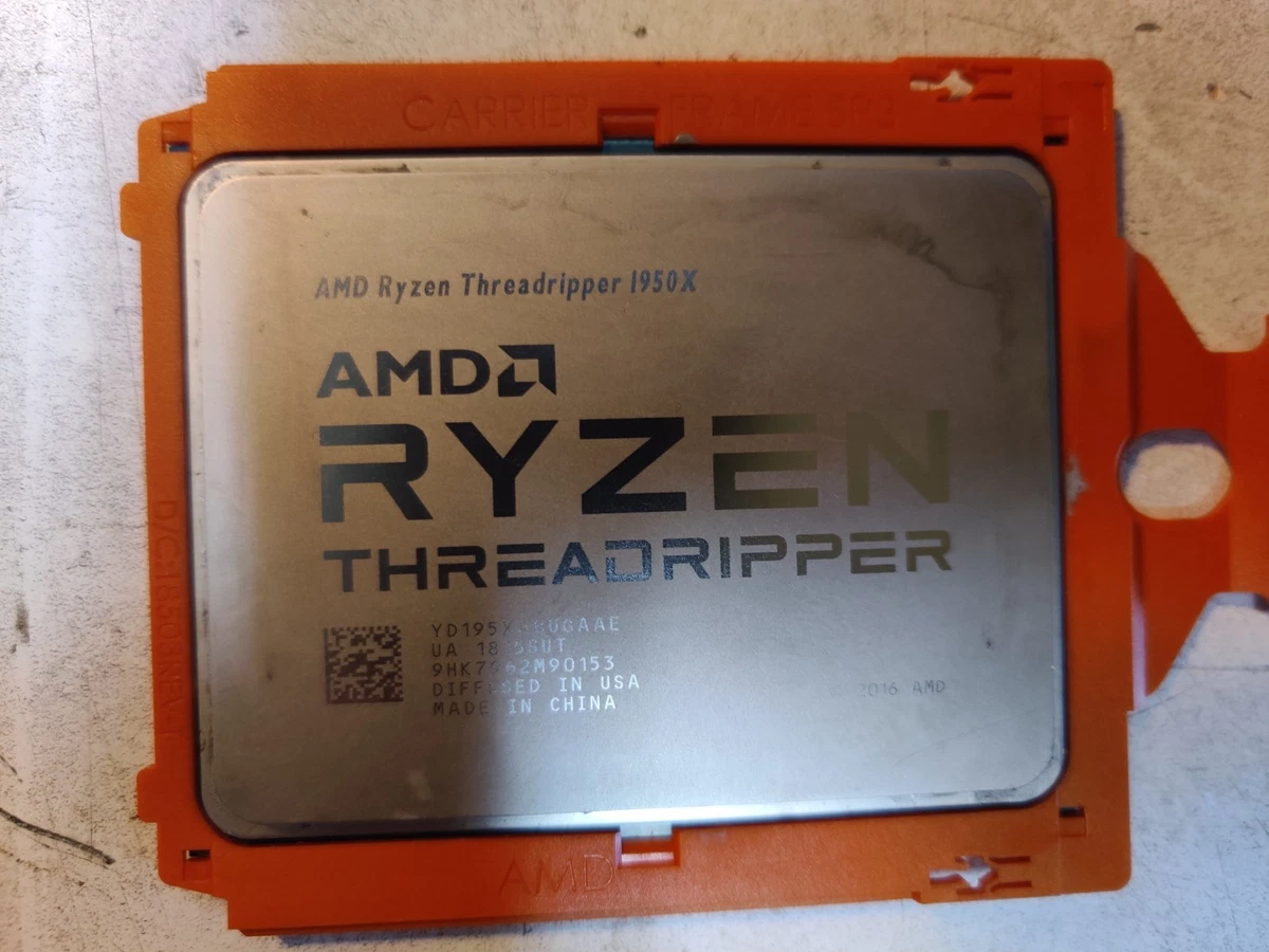 AMD Ryzen Threadripper 1950X Ryzen Threadripper Socket TR4
