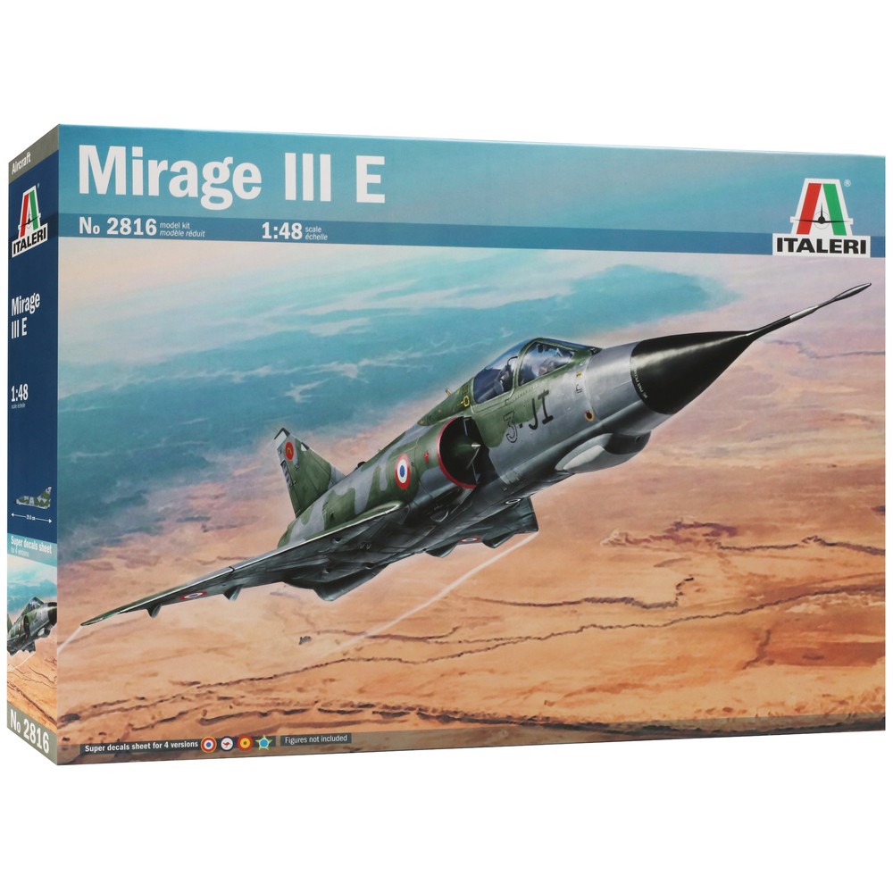 Italeri 1/48 Dassault Mirage III E Aircraft Model Kit