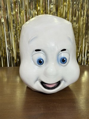 RARE! Vintage Casper The Friendly Ghost 1995 Latex Halloween Mask 