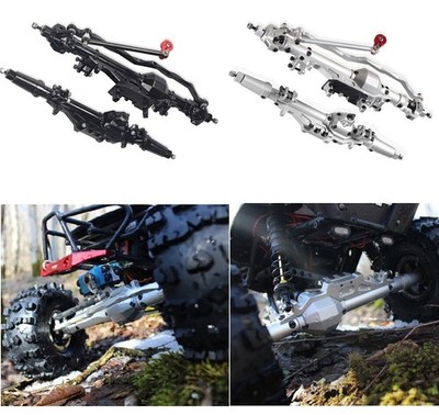 CNC ALLOY Front Rear AR60 Assembled Axles FOR Axial Wraith AX10 RR10 RC ROCK CAR