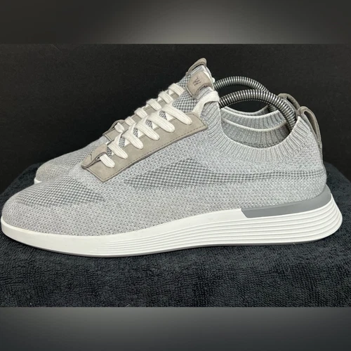 Baskets confort homme Wolf and Shepherd Supreme tricot gris taille US 8 M