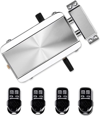 Remote Control Electronic Deadbolt Anti Theft 4 Keys