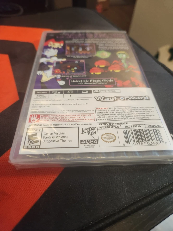 Shantae Risky's Revenge Director’s Cut - Nintendo Switch, Limited Run, Sealed - Image 3 of 4