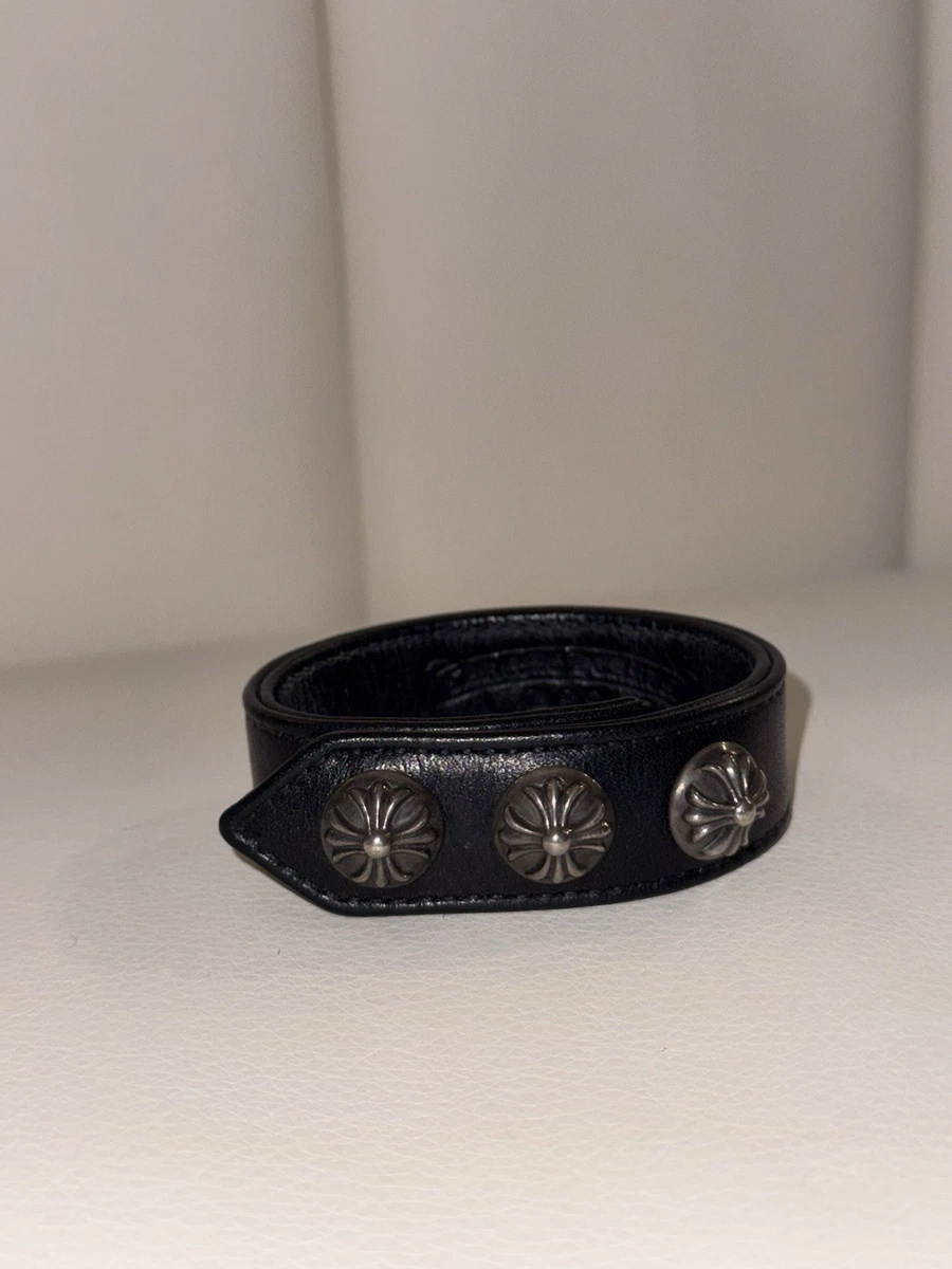 Chrome Hearts Leather Fashion Bracelets for sale - eBay
