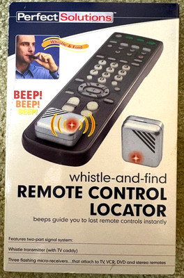 Perfect Solutions PS3702TI Whistle & Find Remote Control Locator Set of 3 NEW